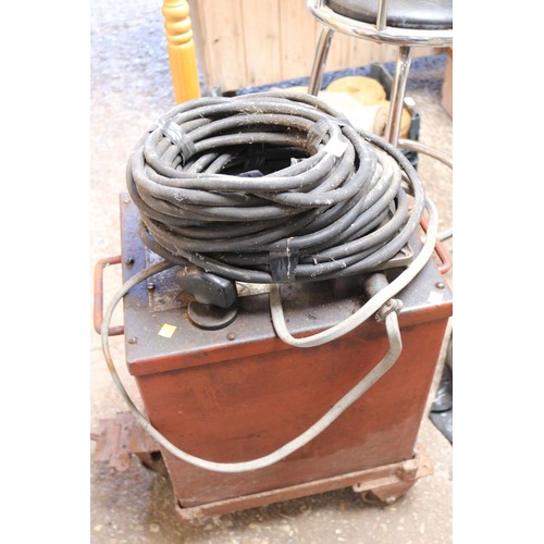 117 - Antique welder-must be rewired by a qualified electrician