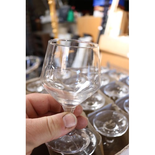 123 - 47 wine glasses