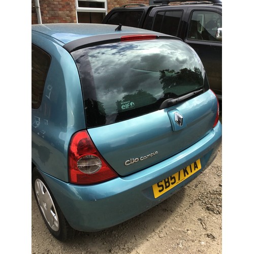 1 - 2007 Renault Clio Campus 1.2, approx 70,100 miles, MOTd until Sept 23
(More pictures to follow)