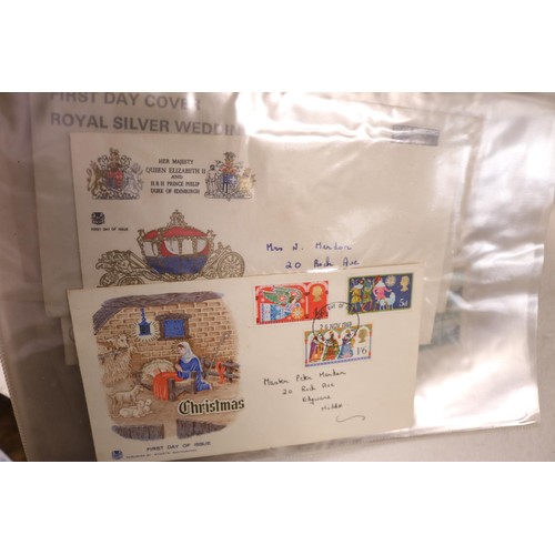 400 - 1st day cover sets of stamps in folder