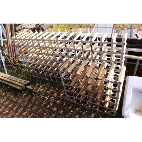 35 - 2 x wine racks