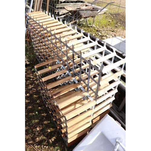 35 - 2 x wine racks