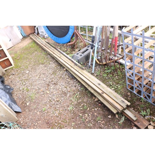 38 - Qty of 1” x half “ long pieces of timber