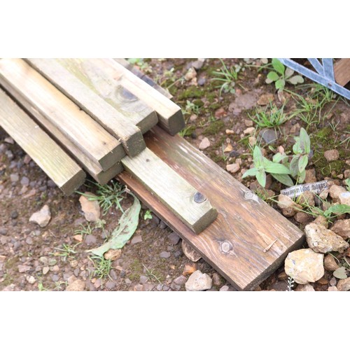 38 - Qty of 1” x half “ long pieces of timber