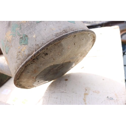 45 - 2 gallon, galvanized watering can