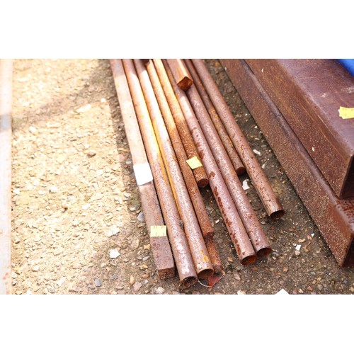 63 - Quantity of various steel bars etc