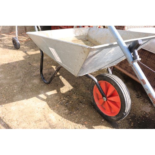 103 - Galvanized wheelbarrow