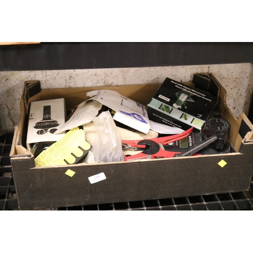 158 - Box of weather & moisture equipment & microscope camera