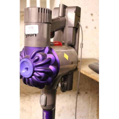 175 - Dyson animal V6 with box of tools - warranted until 12 noon Tuesday following the above sale