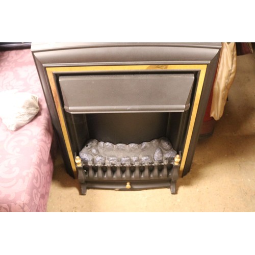 380 - Reproduction electric fire - to be rewired by a qualified electrician