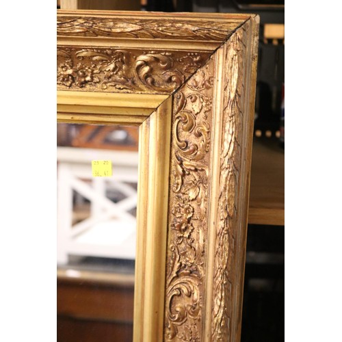 390 - Large gilt framed mirror