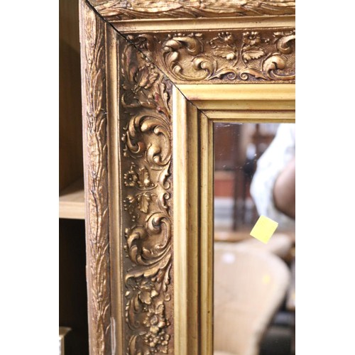 390 - Large gilt framed mirror