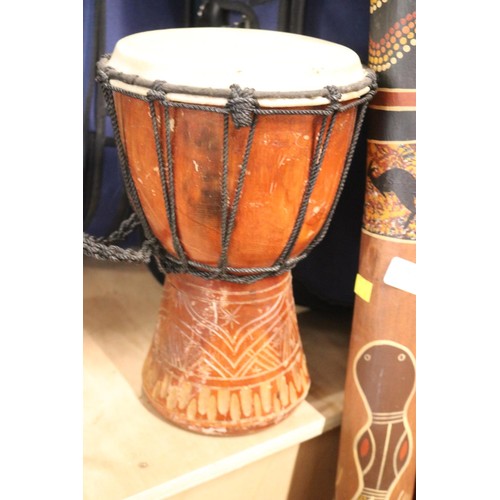 392 - Didgeridoo and small drum