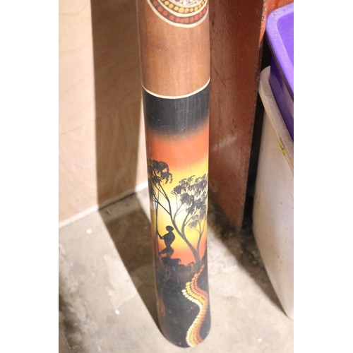 392 - Didgeridoo and small drum