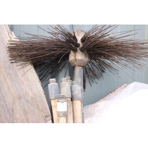 4 - Chimney sweep set