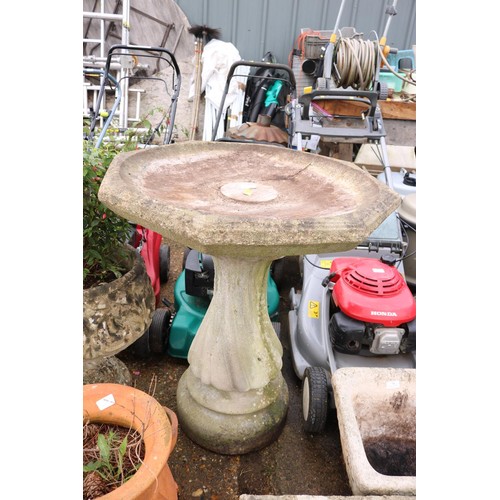 72 - Large Stone birdbath