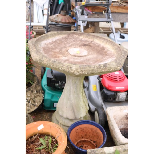 72 - Large Stone birdbath