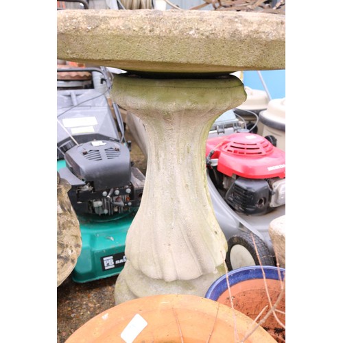 72 - Large Stone birdbath