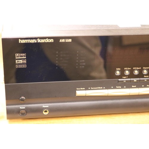 108 - Harman Kardon pro logic receiver amp - warranted until 12 noon Tuesday following the above sale