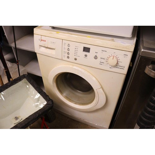 123 - Bosch washing machine - to be rewired by a qualified electrician