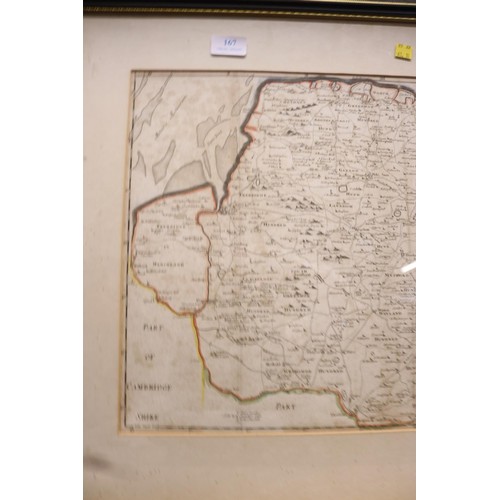 167 - Mordon map of Norfolk - 1690