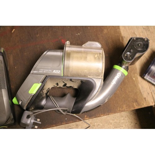 176 - 2 G-Tech hoovers - warranted until 12 noon Tuesday following the above sale