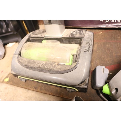 176 - 2 G-Tech hoovers - warranted until 12 noon Tuesday following the above sale