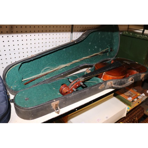 221 - Violin in case