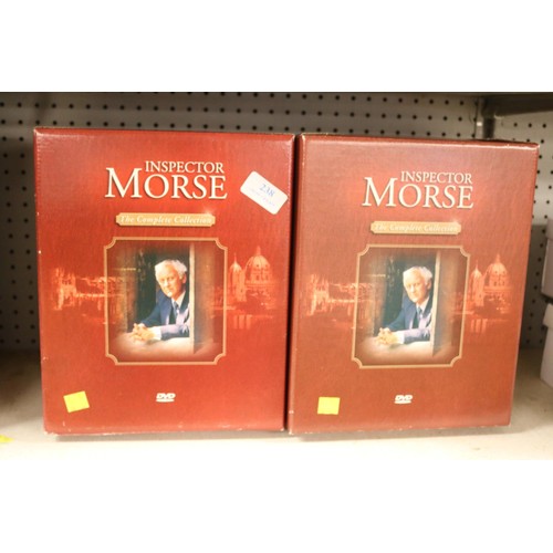 238 - Inspector Morse dvd sets - no.s 1-33