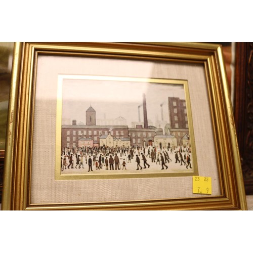 266 - 2 Lowry prints