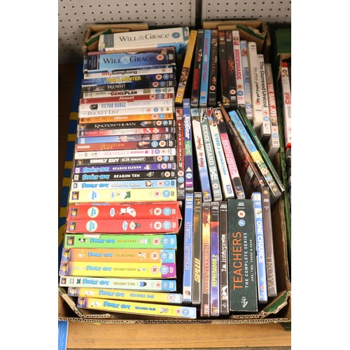 294 - 2 boxes of dvd's