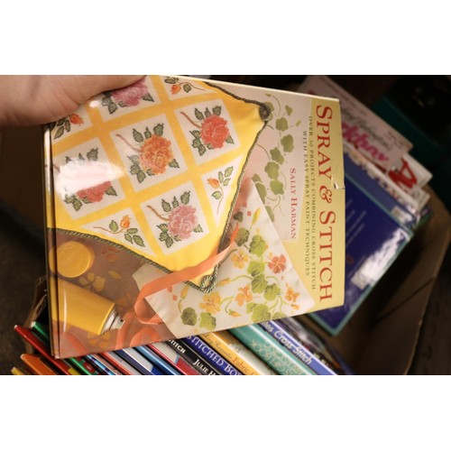 309 - Cross stich books & sewing guides