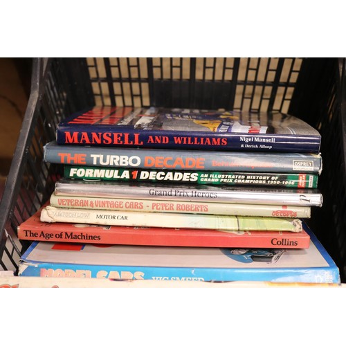 330 - Qty of car books, incl Mansel & Williams red 5 book