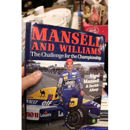 330 - Qty of car books, incl Mansel & Williams red 5 book