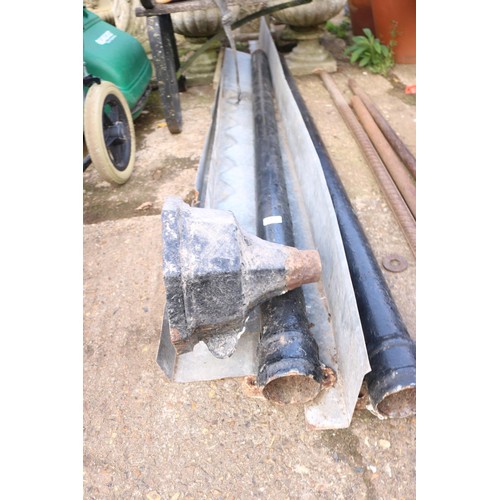 74 - Cast ironing guttering