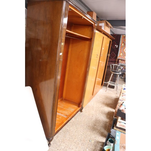 144 - Large double wardrobe