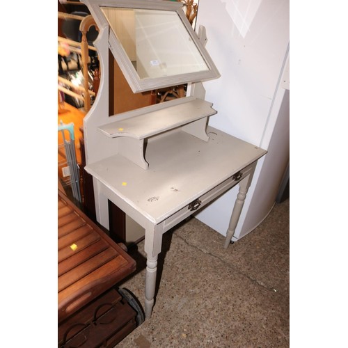 212 - Shabby chic dressing table with mirror