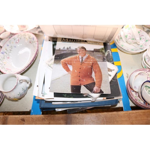 639 - Qty of Steiff mags & patterns