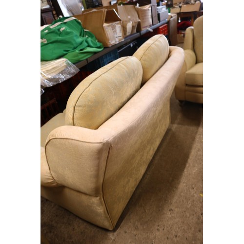 728 - 3 piece suite (3 seater, 2 seater & a chair)