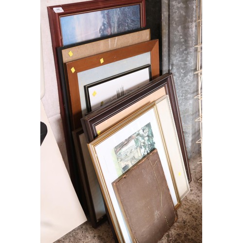 100 - 10 various picture frames