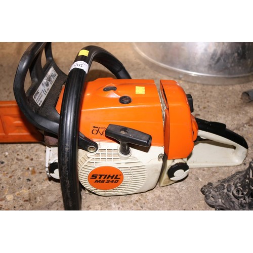 203 - Stihl chainsaw MS 240