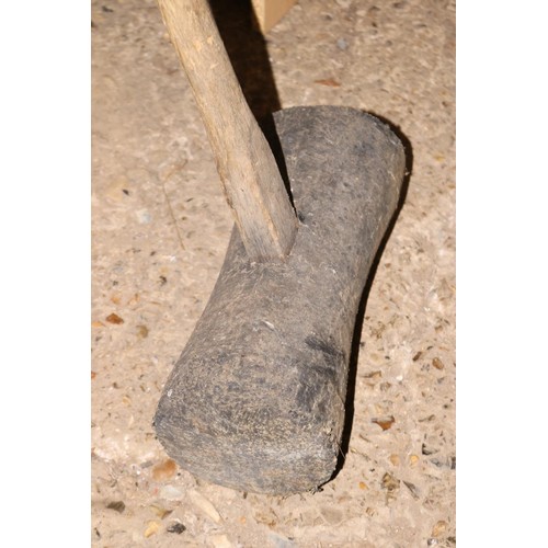 204 - Large rubber mallet (ex fairground)