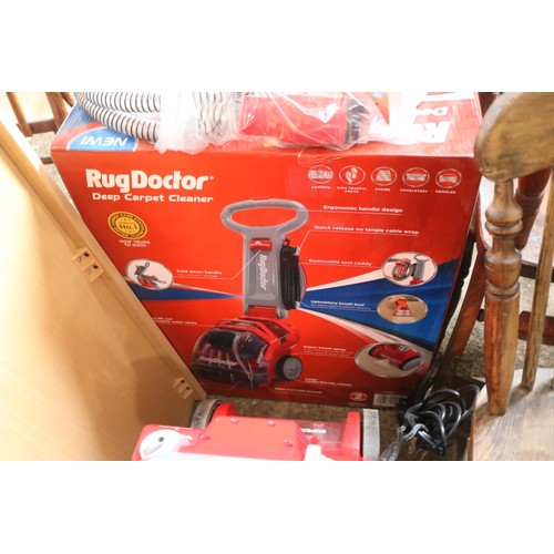 206 - Rug doctor deep carpet cleaner - warranted until 12 noon Tuesday following the above sale