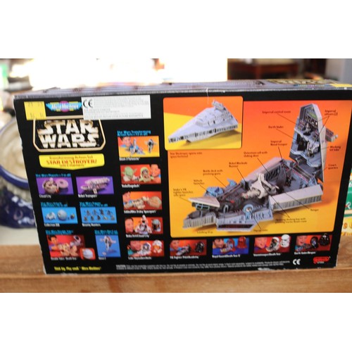 553 - Star Wars micro machines - unopened Star Destroyer playset