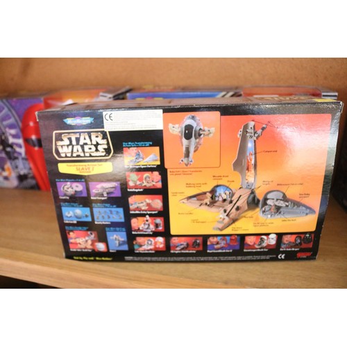566 - Star Wars micro machines - unopened Slave 1 playset