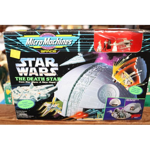 571 - Star Wars micro machines - unopened Death Star playset