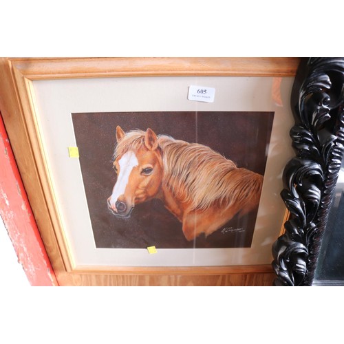 605 - Original horse picture - Vic Grainger