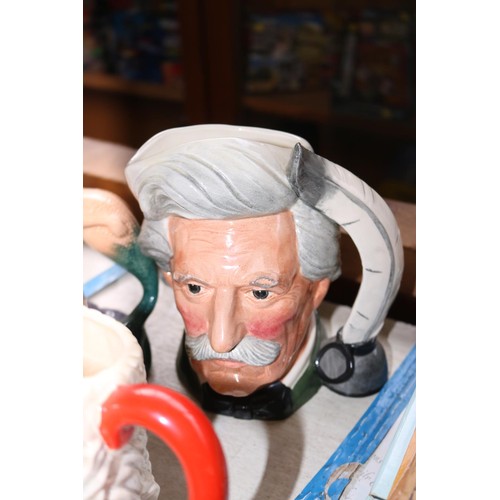 617 - 6 Royal Doulton character jugs