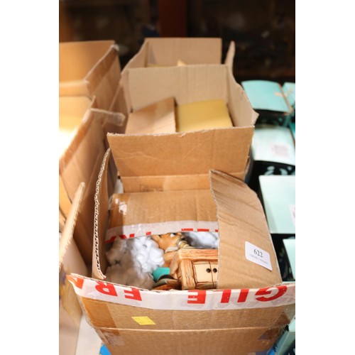 622 - 3 boxed Pendelfin ornaments; auctioneer, event piece no. 4, cracker