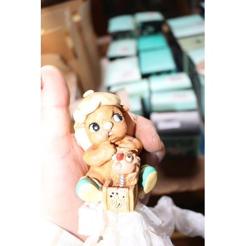 623 - 12 boxed Pendelfin rabbits